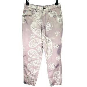 Moschino Jeans Made in Italy PROJECT PIECE for Upcycling Paisley Print 28